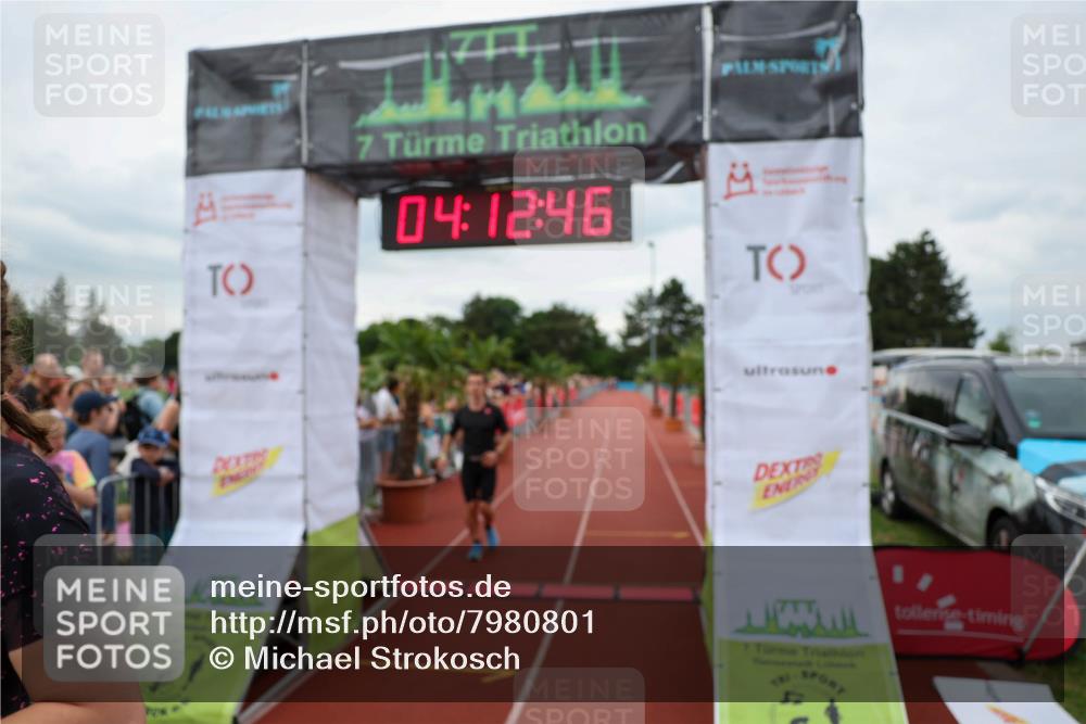 15.06.2025 - 7 Türme Triathlon Michael Strokosch http://msf.ph/oto/7980801 15.06.2025 14:12:46 Ziel 752, 875 meine-sportfotos.de