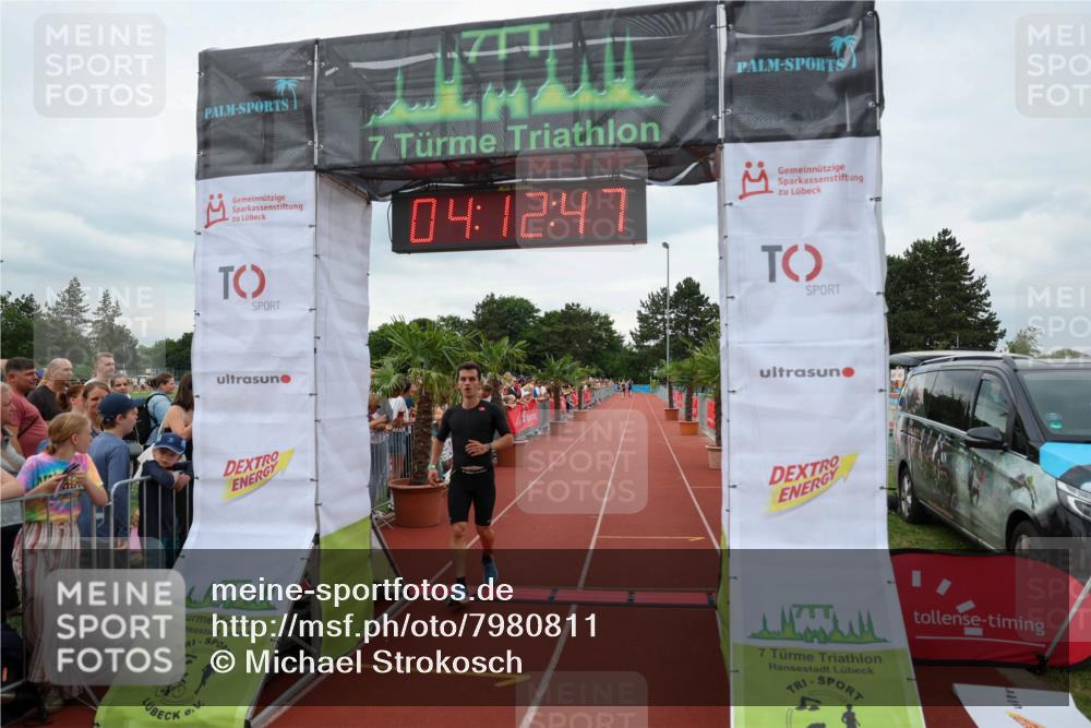 15.06.2025 - 7 Türme Triathlon Michael Strokosch http://msf.ph/oto/7980811 15.06.2025 14:12:47 Ziel 752, 875 meine-sportfotos.de