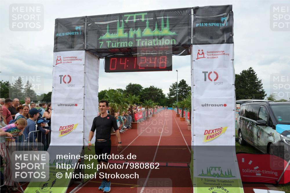 15.06.2025 - 7 Türme Triathlon Michael Strokosch http://msf.ph/oto/7980862 15.06.2025 14:12:48 Ziel 752, 875 meine-sportfotos.de