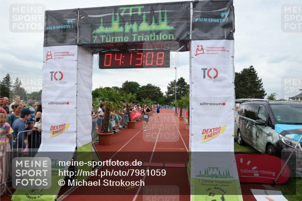 15.06.2025 - 7 Türme Triathlon Michael Strokosch http://msf.ph/oto/7981059 15.06.2025 14:13:08 Ziel 412, 489, 628, 892 meine-sportfotos.de