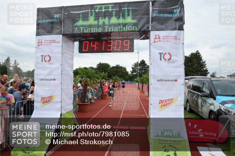 15.06.2025 - 7 Türme Triathlon Michael Strokosch http://msf.ph/oto/7981085 15.06.2025 14:13:09 Ziel 412, 489, 628, 892, 1085 meine-sportfotos.de