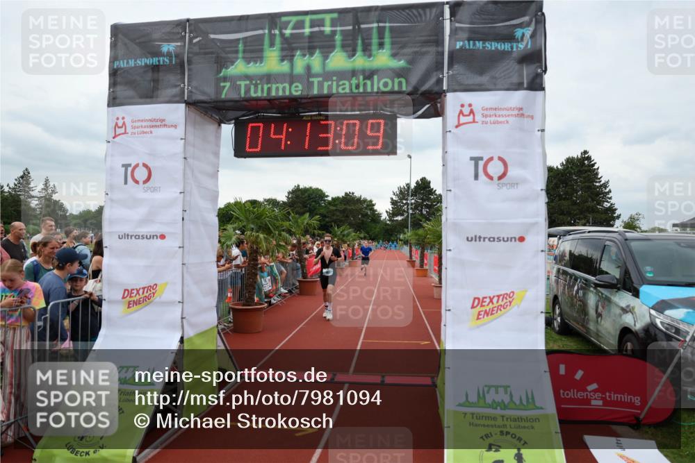 15.06.2025 - 7 Türme Triathlon Michael Strokosch http://msf.ph/oto/7981094 15.06.2025 14:13:09 Ziel 412, 489, 628, 892, 1085 meine-sportfotos.de
