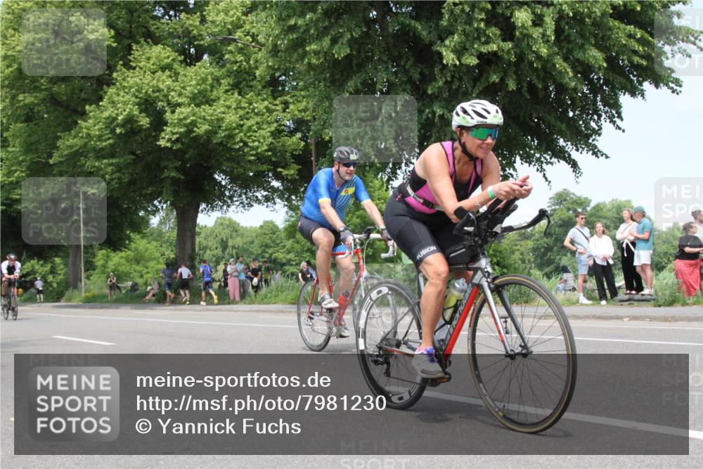 15.06.2025 - 7 Türme Triathlon Yannick Fuchs http://msf.ph/oto/7981230 15.06.2025 13:28:31 Radfahren  meine-sportfotos.de