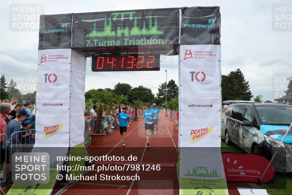 15.06.2025 - 7 Türme Triathlon Michael Strokosch http://msf.ph/oto/7981246 15.06.2025 14:13:21 Ziel 545, 1085 meine-sportfotos.de