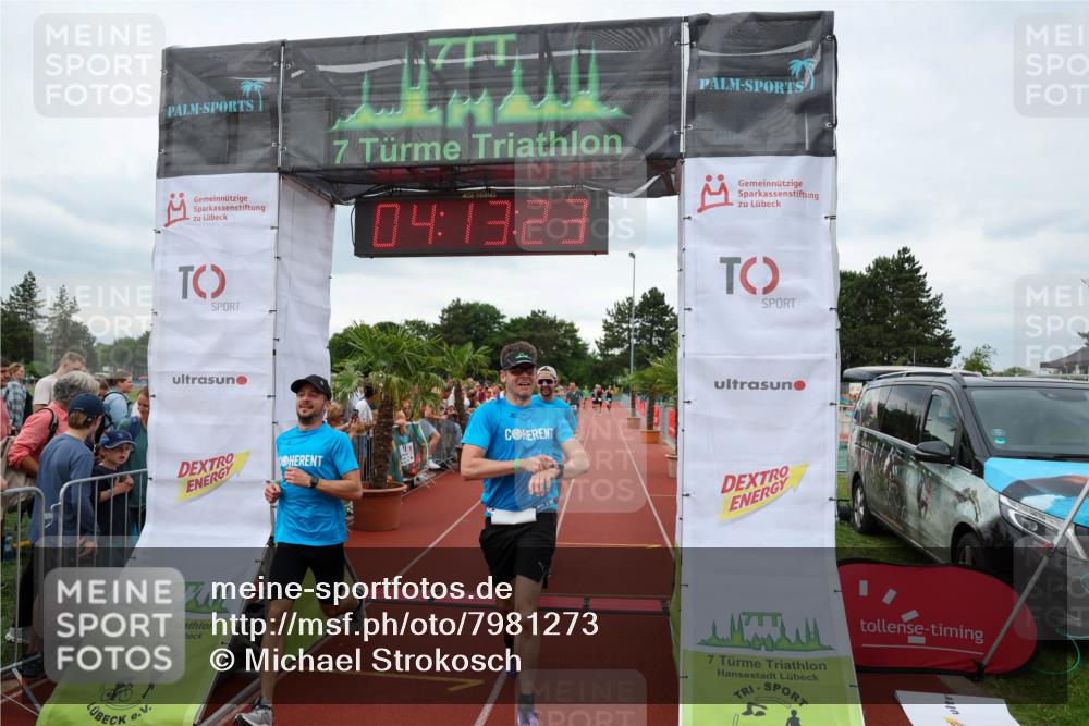 15.06.2025 - 7 Türme Triathlon Michael Strokosch http://msf.ph/oto/7981273 15.06.2025 14:13:22 Ziel 545 meine-sportfotos.de
