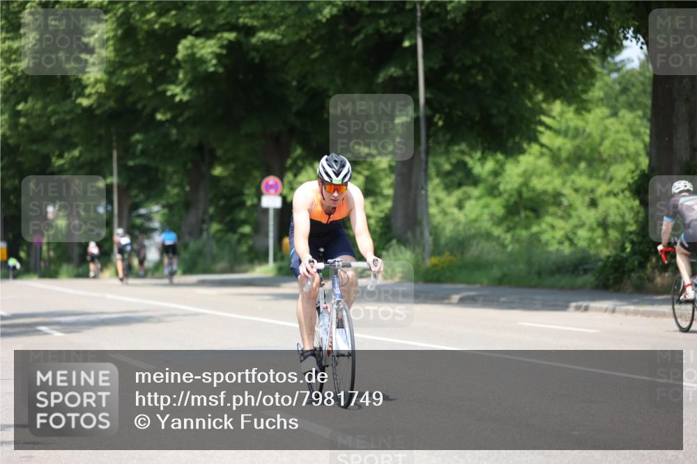 15.06.2025 - 7 Türme Triathlon Yannick Fuchs http://msf.ph/oto/7981749 15.06.2025 12:50:00 Radfahren  meine-sportfotos.de