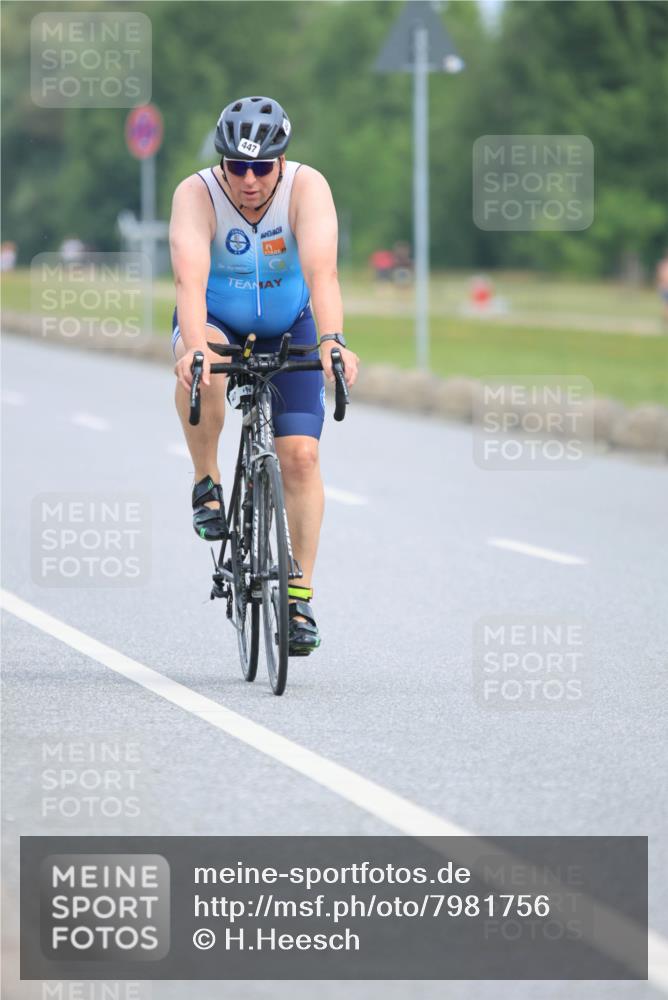 15.06.2025 - 27. Vierlanden-Triathlon H.Heesch http://msf.ph/oto/7981756 15.06.2025 10:49:13 Radfahren 6, 29, 115, 447 meine-sportfotos.de
