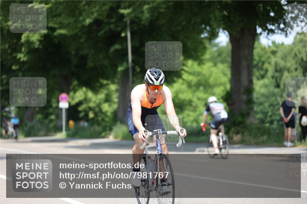 15.06.2025 - 7 Türme Triathlon Yannick Fuchs http://msf.ph/oto/7981767 15.06.2025 12:50:00 Radfahren  meine-sportfotos.de