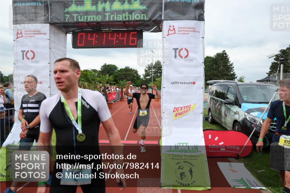 15.06.2025 - 7 Türme Triathlon Michael Strokosch http://msf.ph/oto/7982414 15.06.2025 14:14:46 Ziel 372, 411, 679, 934, 1010, 1192 meine-sportfotos.de