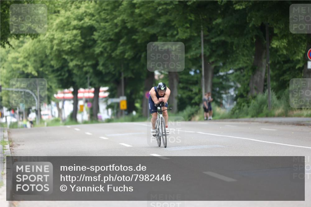 15.06.2025 - 7 Türme Triathlon Yannick Fuchs http://msf.ph/oto/7982446 15.06.2025 11:30:22 Radfahren  meine-sportfotos.de