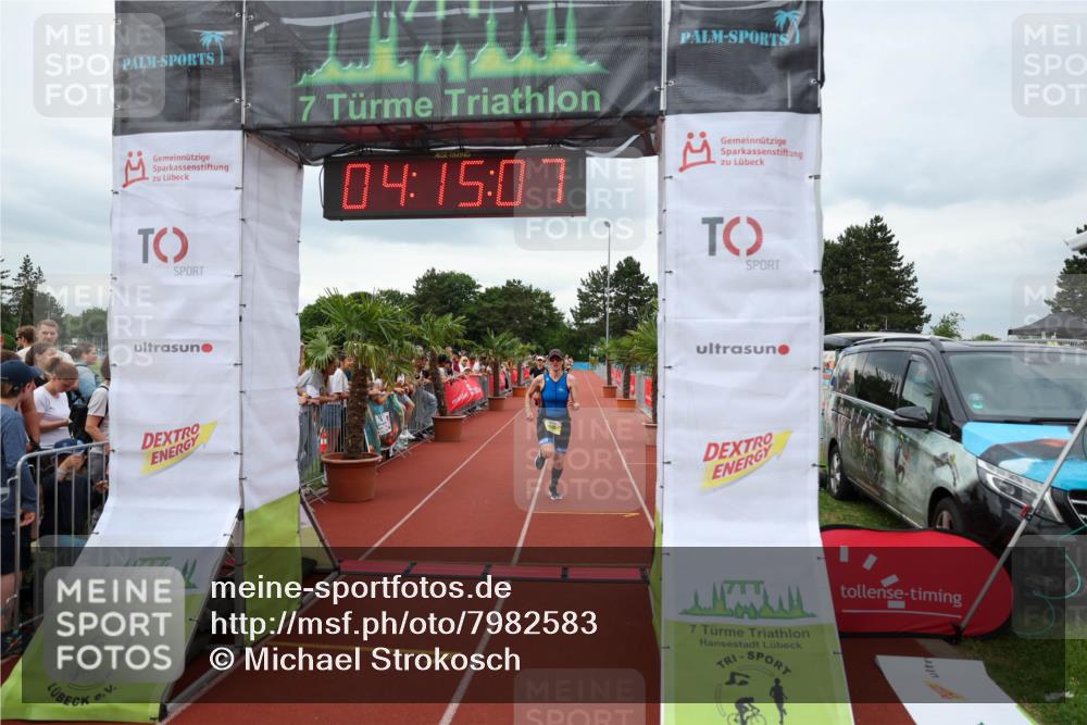 15.06.2025 - 7 Türme Triathlon Michael Strokosch http://msf.ph/oto/7982583 15.06.2025 14:15:06 Ziel 1027, 1050, 1114, 1129, 1145 meine-sportfotos.de