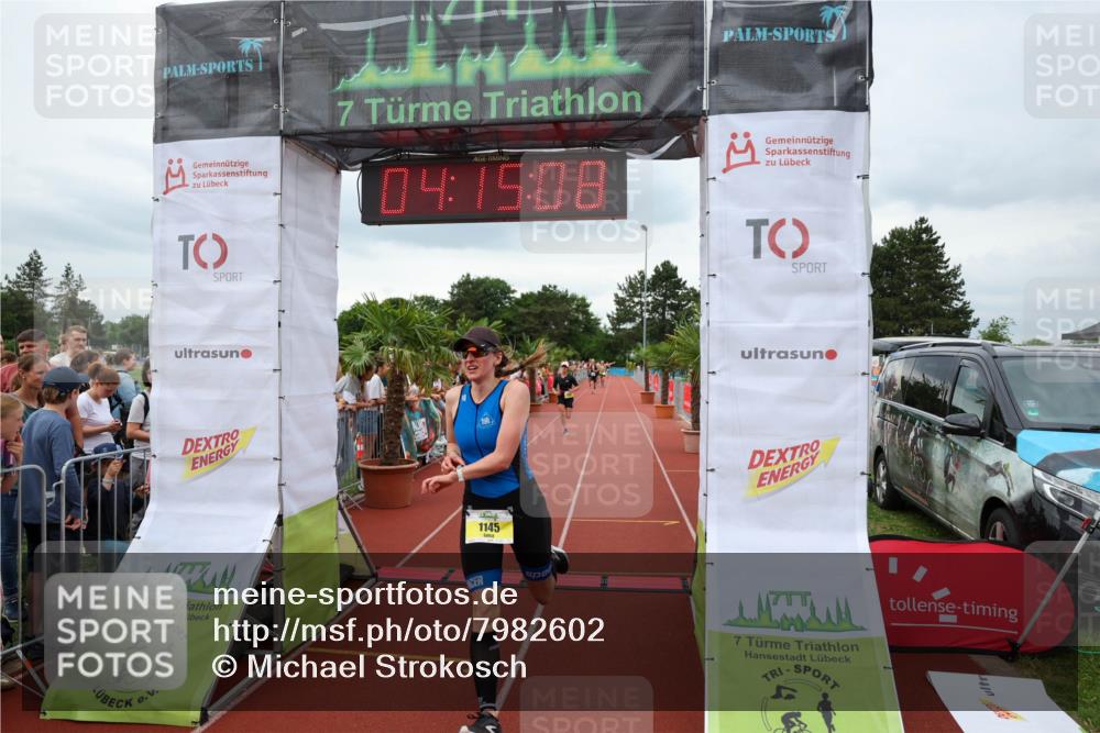 15.06.2025 - 7 Türme Triathlon Michael Strokosch http://msf.ph/oto/7982602 15.06.2025 14:15:07 Ziel 1027, 1050, 1114, 1145 meine-sportfotos.de