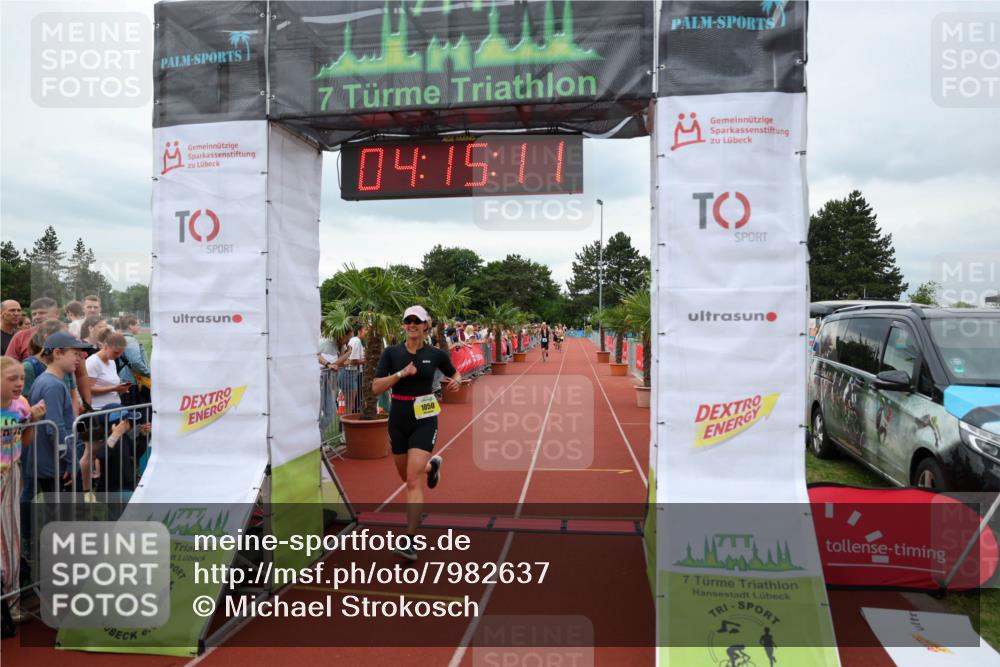 15.06.2025 - 7 Türme Triathlon Michael Strokosch http://msf.ph/oto/7982637 15.06.2025 14:15:10 Ziel 1027, 1050, 1114, 1145 meine-sportfotos.de