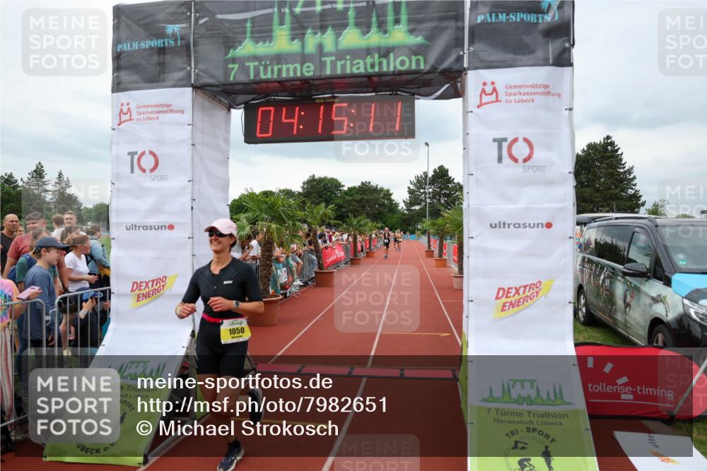 15.06.2025 - 7 Türme Triathlon Michael Strokosch http://msf.ph/oto/7982651 15.06.2025 14:15:11 Ziel 1027, 1050, 1145 meine-sportfotos.de