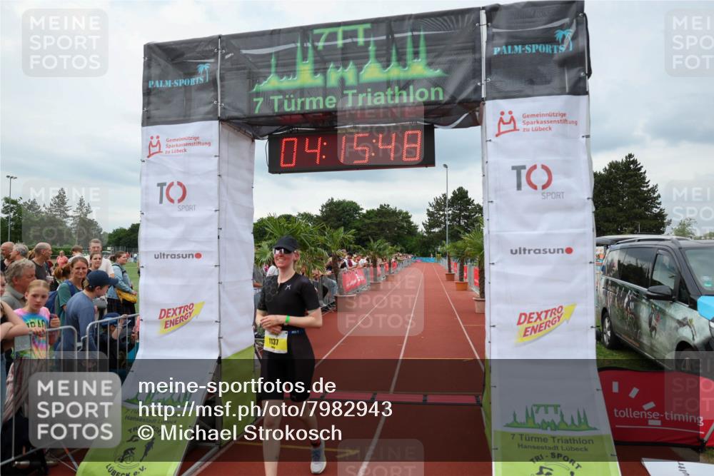 15.06.2025 - 7 Türme Triathlon Michael Strokosch http://msf.ph/oto/7982943 15.06.2025 14:15:48 Ziel 644, 1137 meine-sportfotos.de