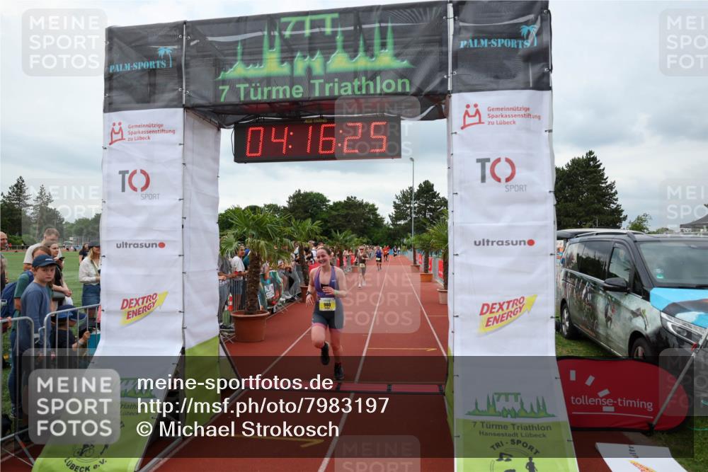 15.06.2025 - 7 Türme Triathlon Michael Strokosch http://msf.ph/oto/7983197 15.06.2025 14:16:25 Ziel 790, 834, 959, 980 meine-sportfotos.de