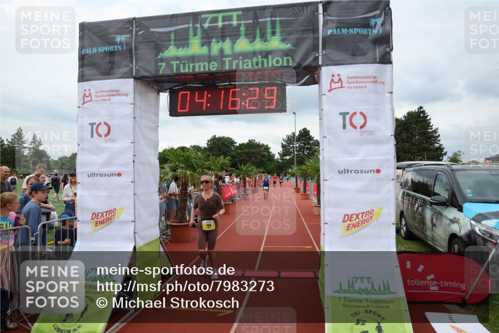 15.06.2025 - 7 Türme Triathlon Michael Strokosch http://msf.ph/oto/7983273 15.06.2025 14:16:29 Ziel 790, 980, 1065 meine-sportfotos.de