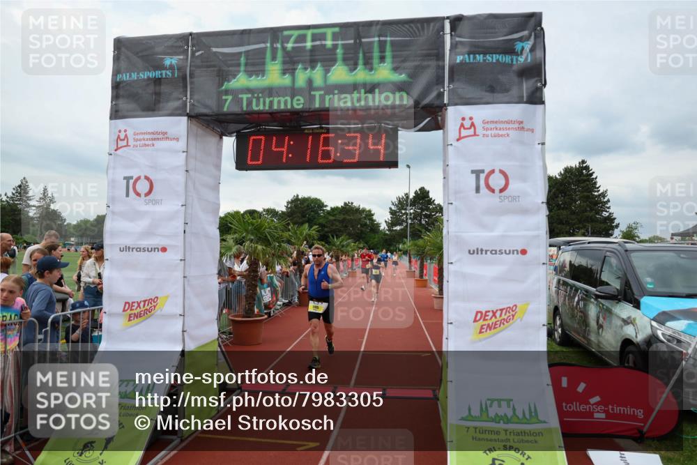 15.06.2025 - 7 Türme Triathlon Michael Strokosch http://msf.ph/oto/7983305 15.06.2025 14:16:34 Ziel 790, 795, 966, 1065 meine-sportfotos.de