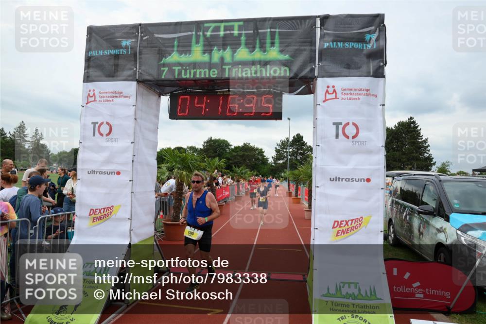 15.06.2025 - 7 Türme Triathlon Michael Strokosch http://msf.ph/oto/7983338 15.06.2025 14:16:35 Ziel 790, 795, 966, 1065 meine-sportfotos.de