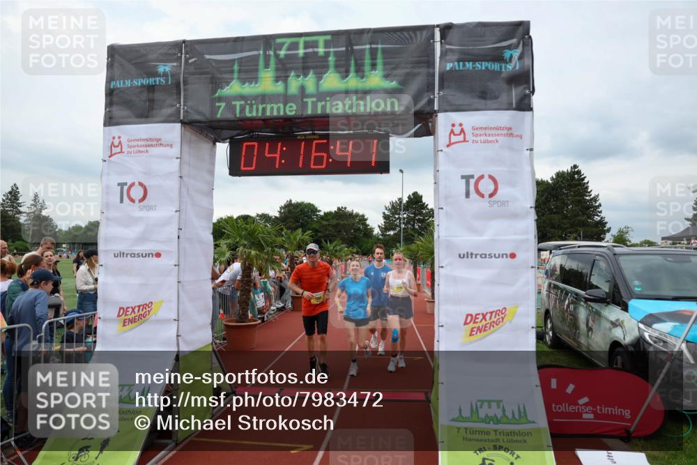 15.06.2025 - 7 Türme Triathlon Michael Strokosch http://msf.ph/oto/7983472 15.06.2025 14:16:41 Ziel 795, 966, 1065, 1135, 1168 meine-sportfotos.de