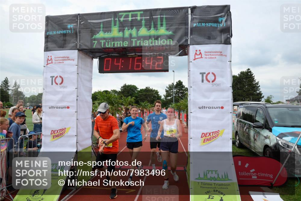 15.06.2025 - 7 Türme Triathlon Michael Strokosch http://msf.ph/oto/7983496 15.06.2025 14:16:42 Ziel 795, 966, 1135, 1168 meine-sportfotos.de
