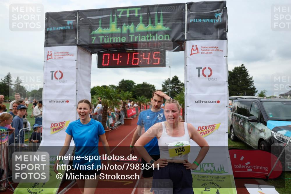 15.06.2025 - 7 Türme Triathlon Michael Strokosch http://msf.ph/oto/7983541 15.06.2025 14:16:44 Ziel 795, 966, 1096, 1135, 1168 meine-sportfotos.de