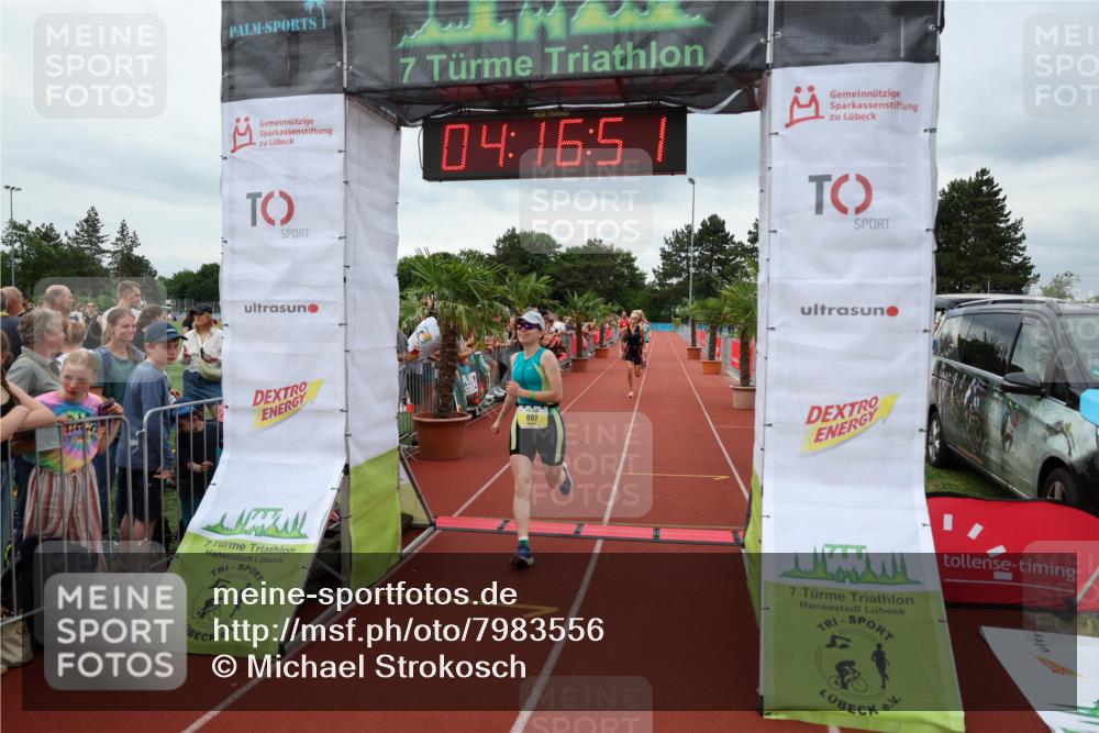 15.06.2025 - 7 Türme Triathlon Michael Strokosch http://msf.ph/oto/7983556 15.06.2025 14:16:51 Ziel 788, 997, 1096, 1176 meine-sportfotos.de