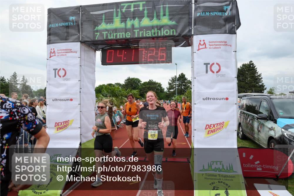 15.06.2025 - 7 Türme Triathlon Michael Strokosch http://msf.ph/oto/7983986 15.06.2025 14:17:26 Ziel 506, 825, 850, 1128 meine-sportfotos.de