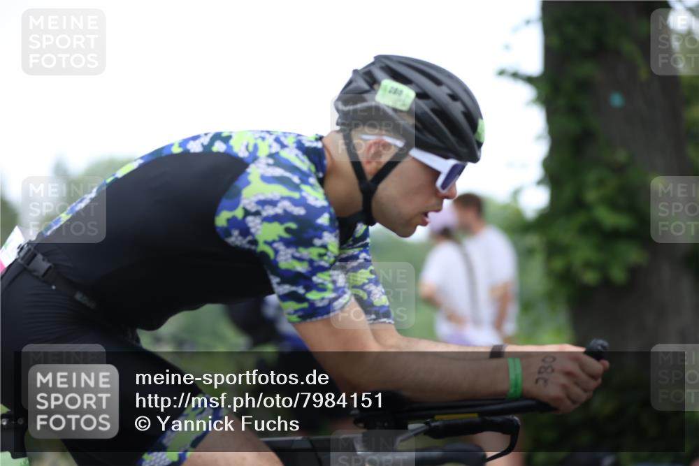 15.06.2025 - 7 Türme Triathlon Yannick Fuchs http://msf.ph/oto/7984151 15.06.2025 11:38:01 Radfahren 280 meine-sportfotos.de