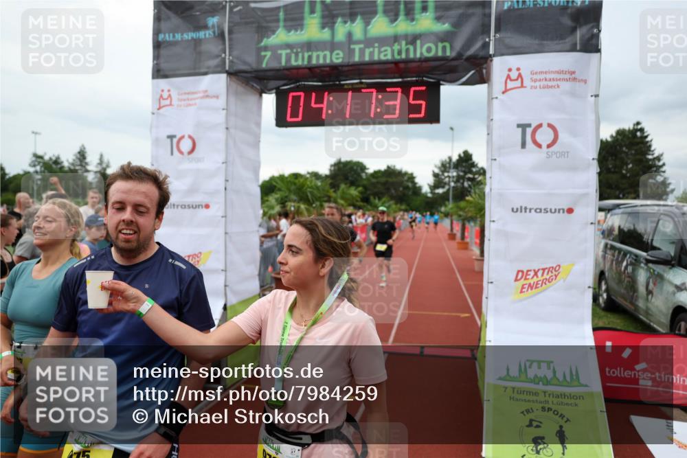 15.06.2025 - 7 Türme Triathlon Michael Strokosch http://msf.ph/oto/7984259 15.06.2025 14:17:35 Ziel 451, 506, 737, 781, 975, 1189 meine-sportfotos.de