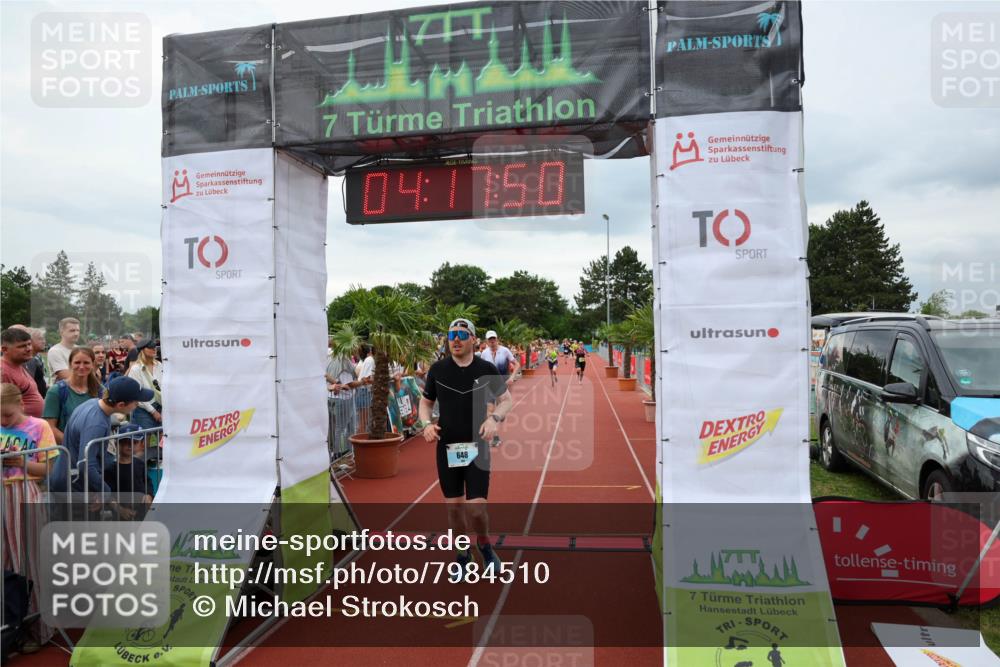 15.06.2025 - 7 Türme Triathlon Michael Strokosch http://msf.ph/oto/7984510 15.06.2025 14:17:50 Ziel 648, 681, 721, 922, 1195 meine-sportfotos.de