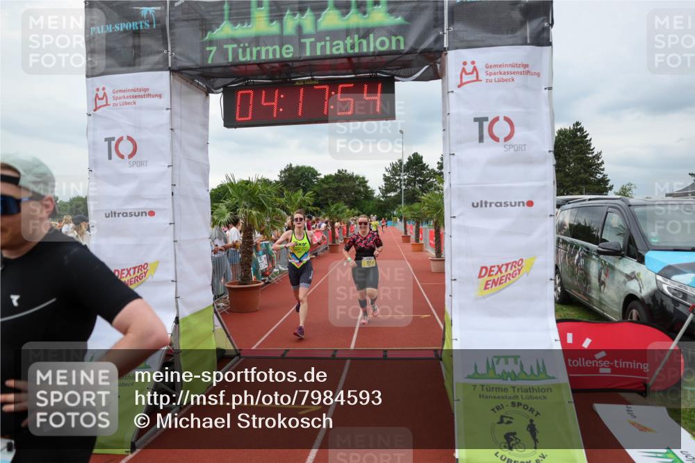 15.06.2025 - 7 Türme Triathlon Michael Strokosch http://msf.ph/oto/7984593 15.06.2025 14:17:54 Ziel 648, 681, 721, 1195 meine-sportfotos.de