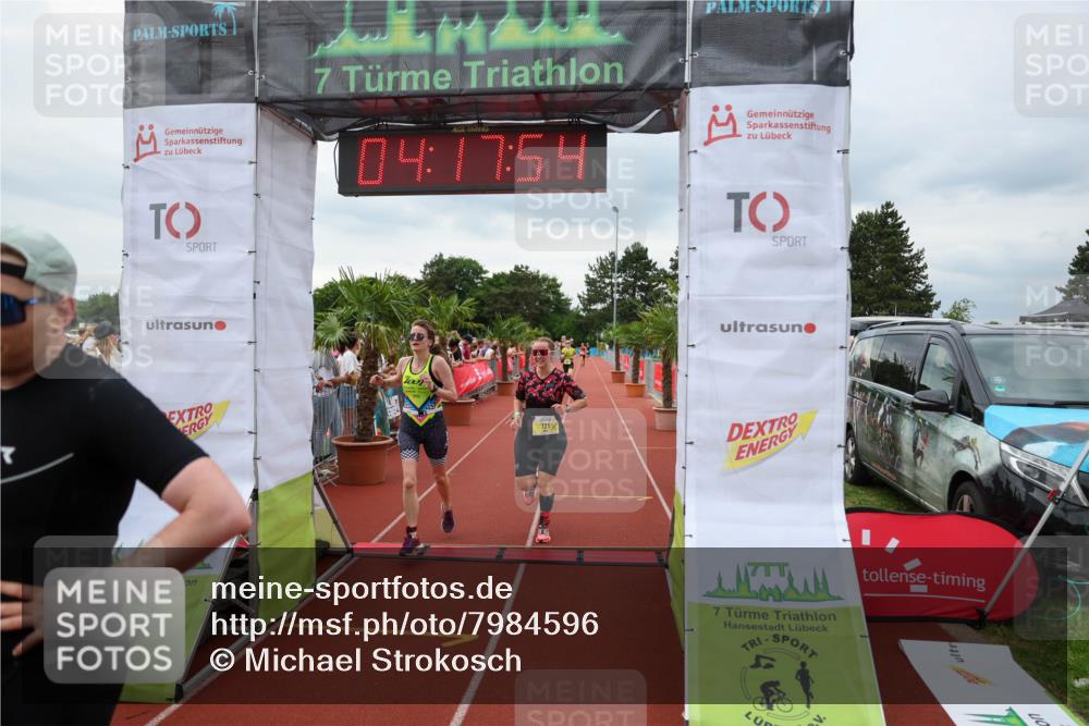 15.06.2025 - 7 Türme Triathlon Michael Strokosch http://msf.ph/oto/7984596 15.06.2025 14:17:54 Ziel 648, 681, 721, 1195 meine-sportfotos.de
