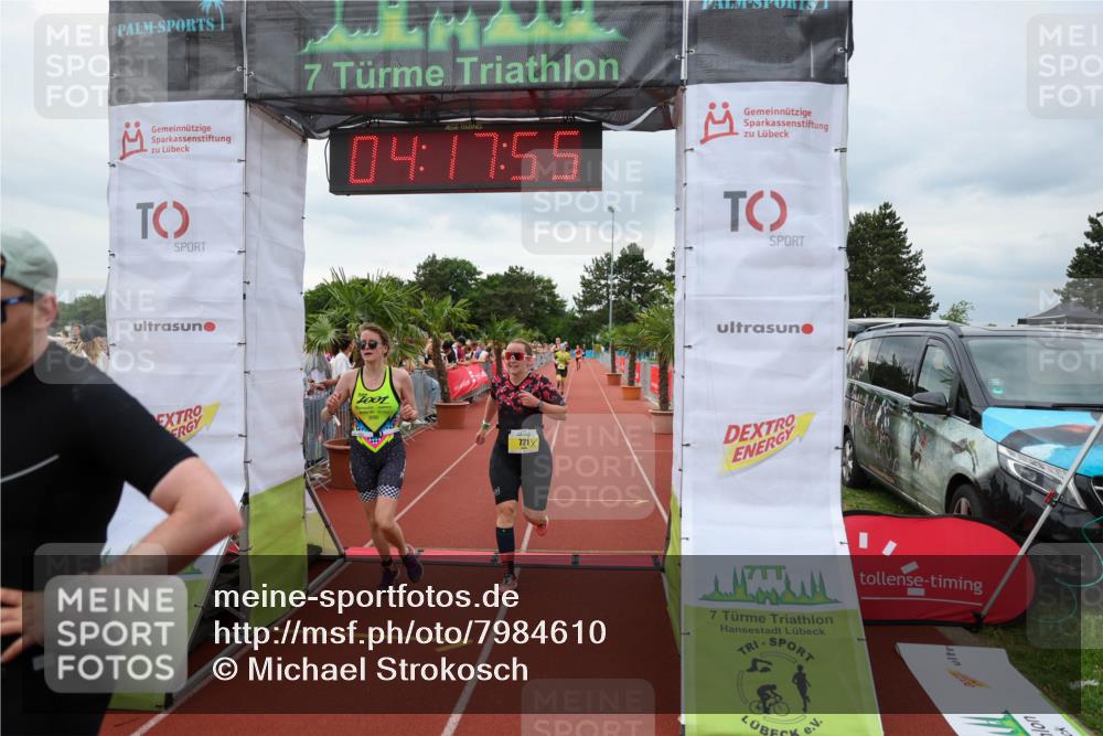 15.06.2025 - 7 Türme Triathlon Michael Strokosch http://msf.ph/oto/7984610 15.06.2025 14:17:54 Ziel 648, 681, 721, 1195 meine-sportfotos.de