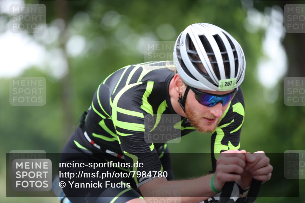 15.06.2025 - 7 Türme Triathlon Yannick Fuchs http://msf.ph/oto/7984780 15.06.2025 11:38:51 Radfahren 267, 323 meine-sportfotos.de