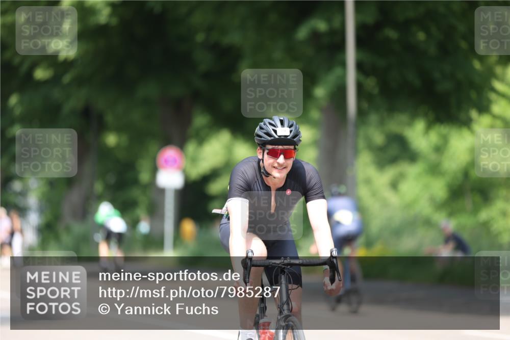 15.06.2025 - 7 Türme Triathlon Yannick Fuchs http://msf.ph/oto/7985287 15.06.2025 12:55:13 Radfahren  meine-sportfotos.de