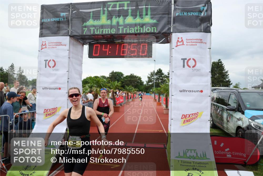 15.06.2025 - 7 Türme Triathlon Michael Strokosch http://msf.ph/oto/7985550 15.06.2025 14:18:50 Ziel 473, 594, 929, 1119 meine-sportfotos.de