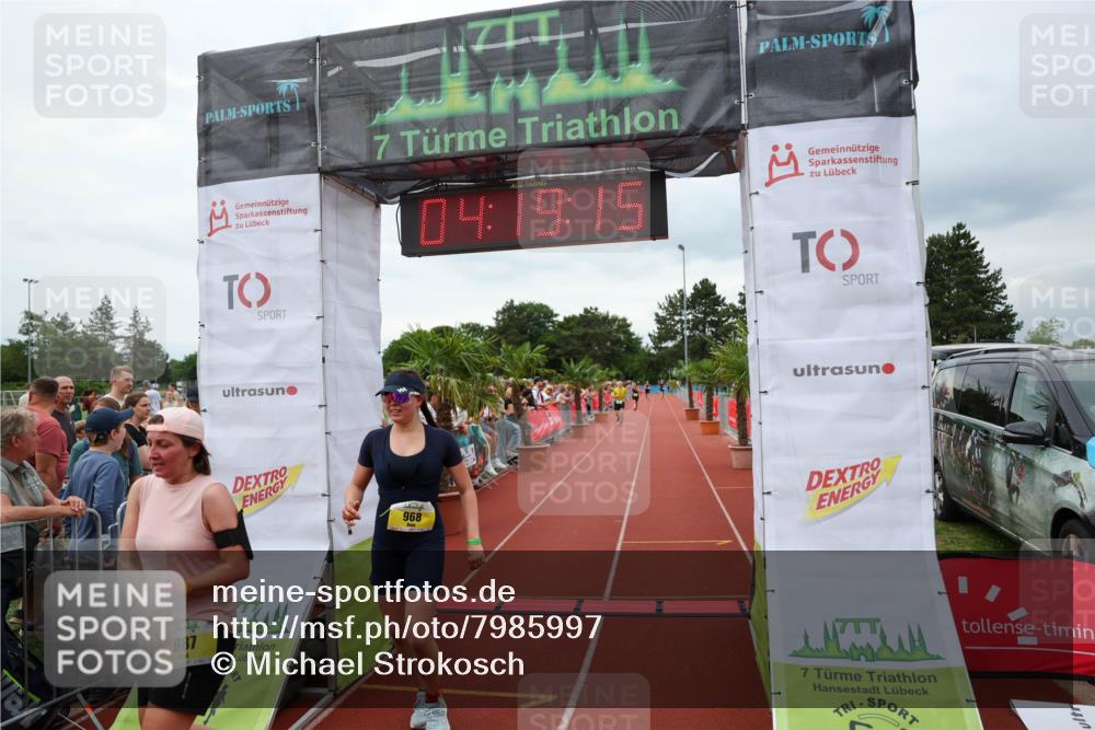 15.06.2025 - 7 Türme Triathlon Michael Strokosch http://msf.ph/oto/7985997 15.06.2025 14:19:15 Ziel 539, 649, 968, 987, 1083 meine-sportfotos.de