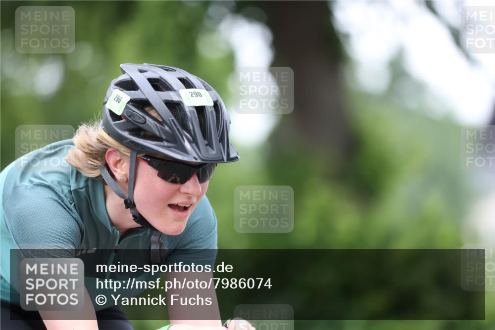 15.06.2025 - 7 Türme Triathlon Yannick Fuchs http://msf.ph/oto/7986074 15.06.2025 11:41:21 Radfahren  meine-sportfotos.de