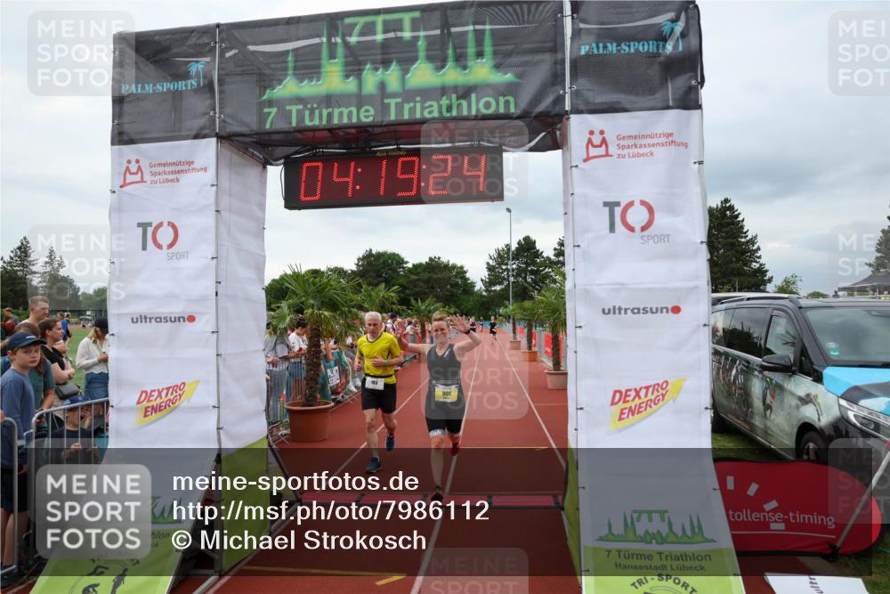 15.06.2025 - 7 Türme Triathlon Michael Strokosch http://msf.ph/oto/7986112 15.06.2025 14:19:24 Ziel 193, 806 meine-sportfotos.de