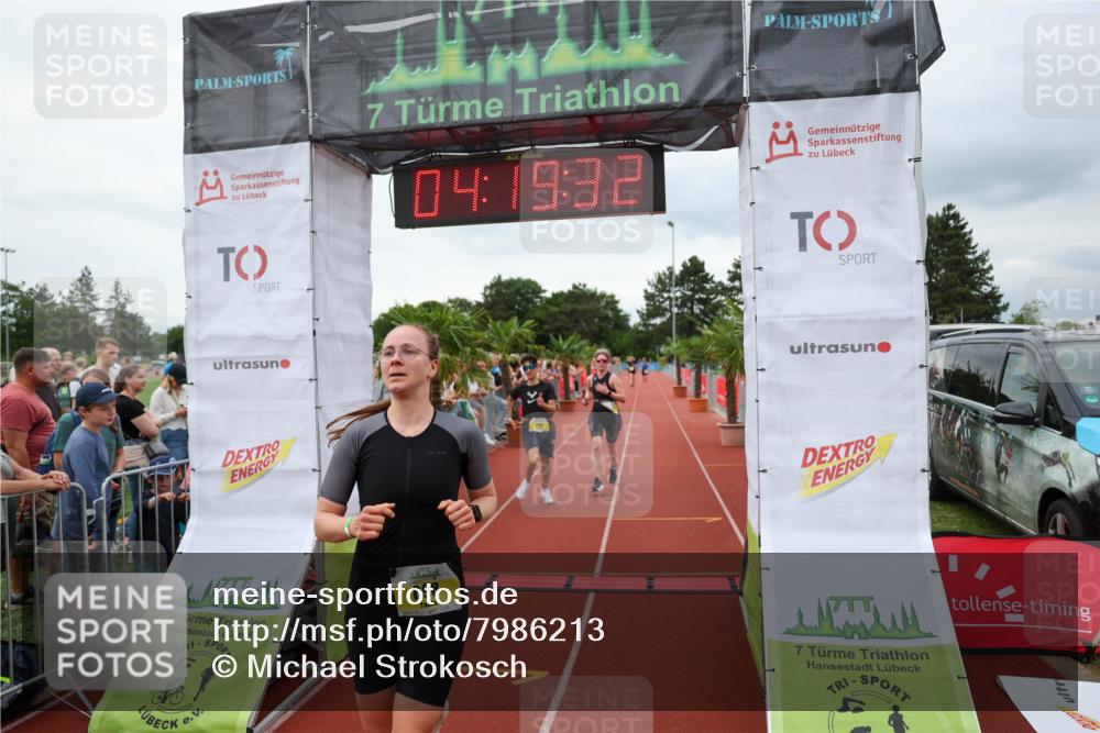 15.06.2025 - 7 Türme Triathlon Michael Strokosch http://msf.ph/oto/7986213 15.06.2025 14:19:32 Ziel 193, 898, 1109, 1141 meine-sportfotos.de
