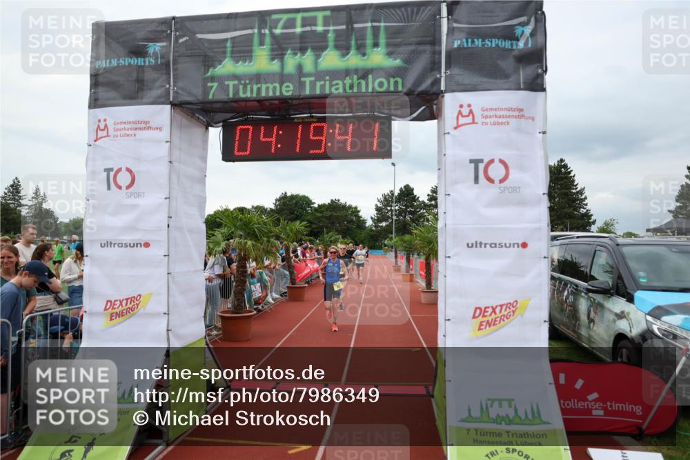 15.06.2025 - 7 Türme Triathlon Michael Strokosch http://msf.ph/oto/7986349 15.06.2025 14:19:40 Ziel 931, 1109, 1141, 1191 meine-sportfotos.de
