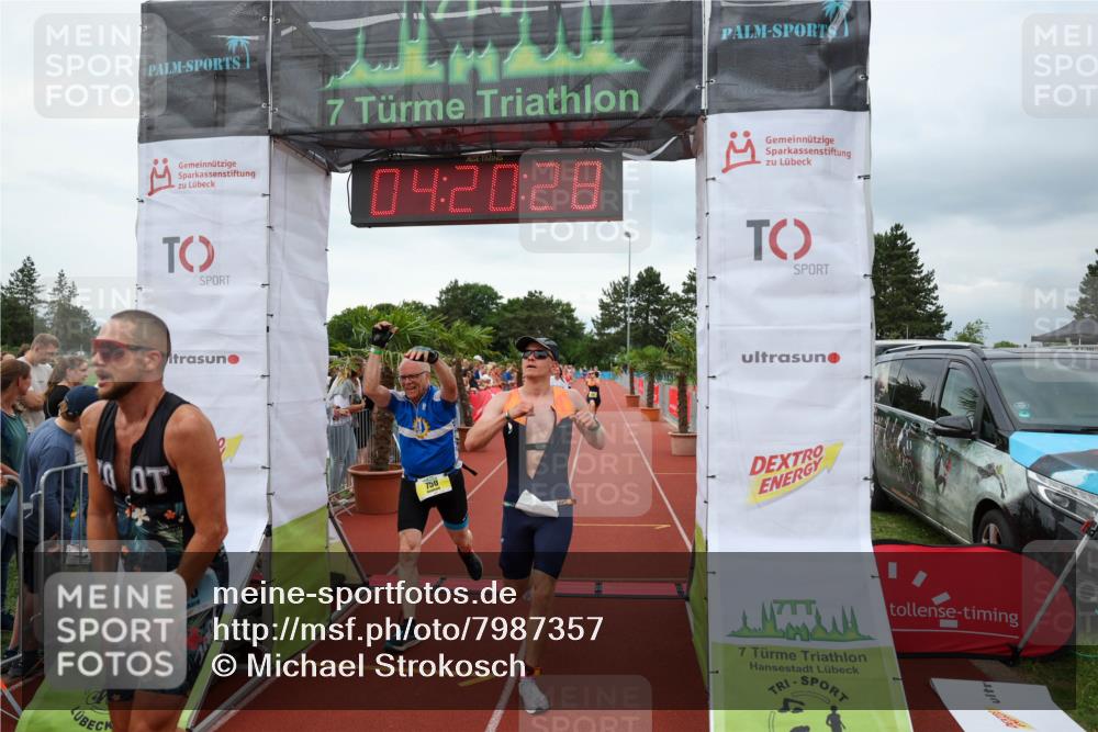 15.06.2025 - 7 Türme Triathlon Michael Strokosch http://msf.ph/oto/7987357 15.06.2025 14:20:28 Ziel 435, 515, 680, 750, 756, 858, 891, 1041, 1174 meine-sportfotos.de