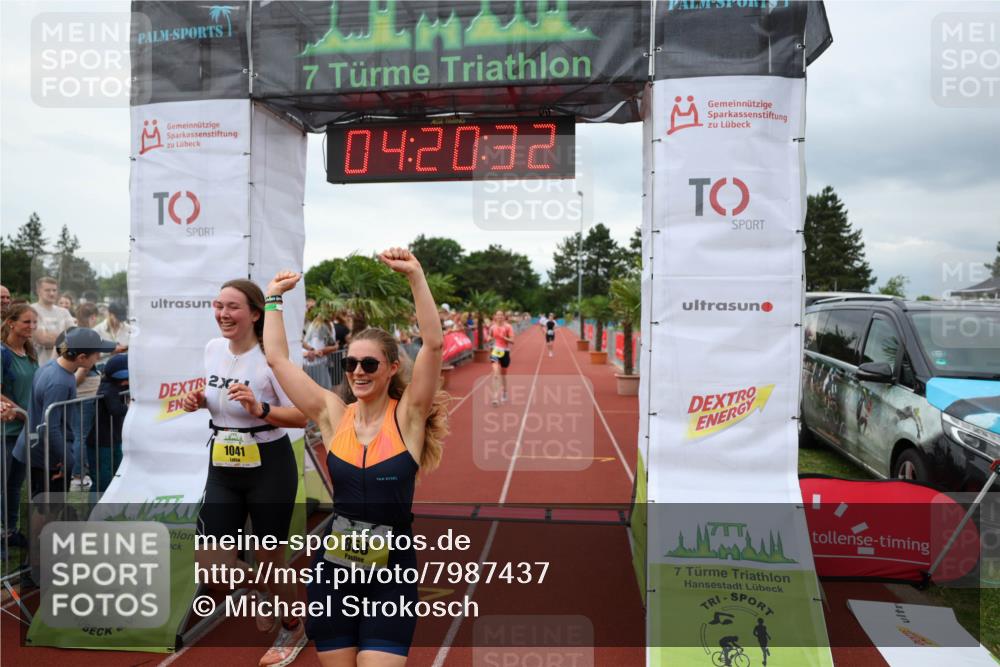 15.06.2025 - 7 Türme Triathlon Michael Strokosch http://msf.ph/oto/7987437 15.06.2025 14:20:32 Ziel 435, 515, 750, 796, 858, 1041 meine-sportfotos.de