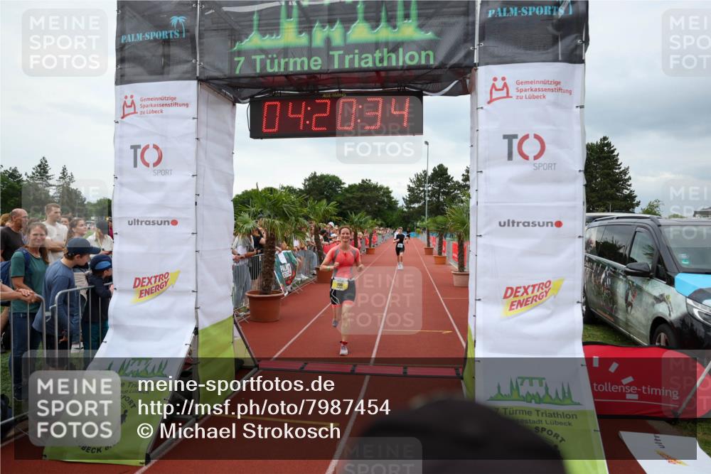15.06.2025 - 7 Türme Triathlon Michael Strokosch http://msf.ph/oto/7987454 15.06.2025 14:20:34 Ziel 515, 524, 750, 796, 858, 1041 meine-sportfotos.de