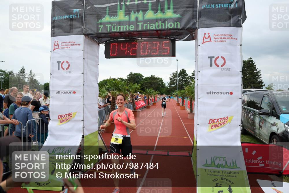 15.06.2025 - 7 Türme Triathlon Michael Strokosch http://msf.ph/oto/7987484 15.06.2025 14:20:35 Ziel 515, 524, 750, 796, 858, 1041 meine-sportfotos.de