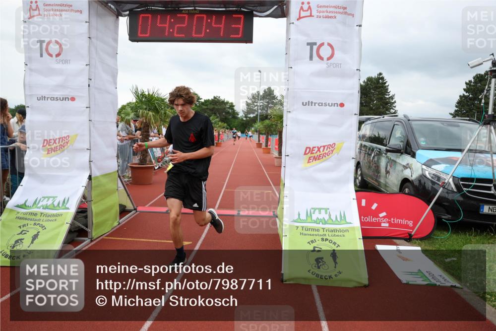 15.06.2025 - 7 Türme Triathlon Michael Strokosch http://msf.ph/oto/7987711 15.06.2025 14:20:42 Ziel 524, 876, 1092 meine-sportfotos.de