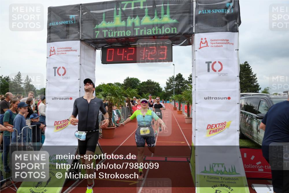 15.06.2025 - 7 Türme Triathlon Michael Strokosch http://msf.ph/oto/7988099 15.06.2025 14:21:23 Ziel 546, 616, 647, 960, 1017, 1051 meine-sportfotos.de