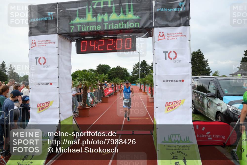 15.06.2025 - 7 Türme Triathlon Michael Strokosch http://msf.ph/oto/7988426 15.06.2025 14:22:00 Ziel 360, 396 meine-sportfotos.de