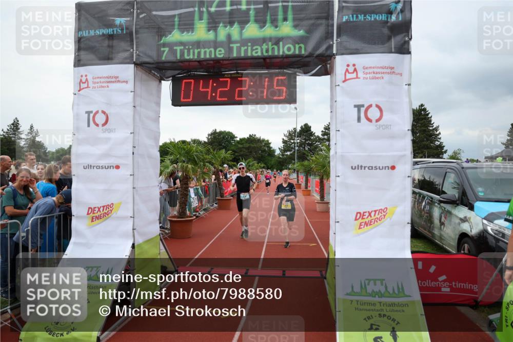 15.06.2025 - 7 Türme Triathlon Michael Strokosch http://msf.ph/oto/7988580 15.06.2025 14:22:14 Ziel 615, 705, 722, 1013 meine-sportfotos.de